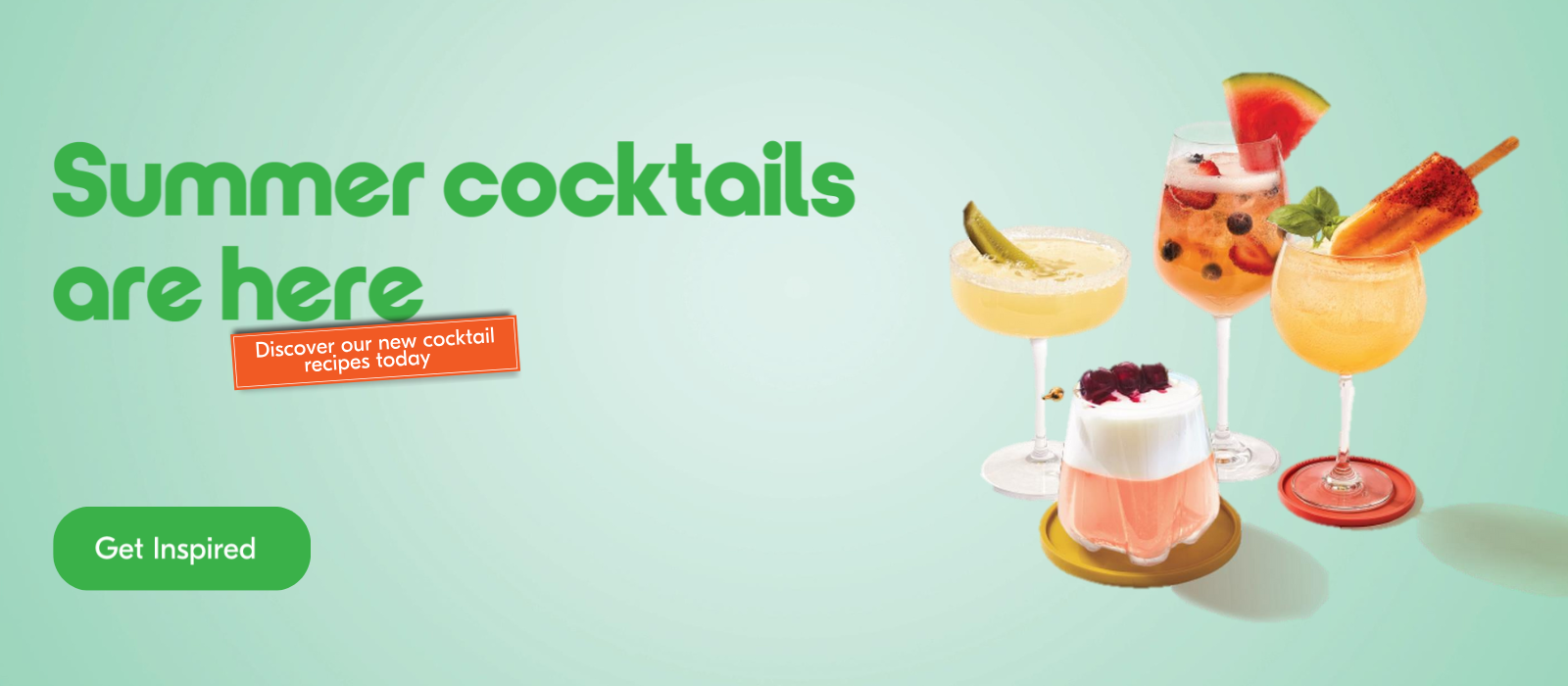 Summer cocktails are here